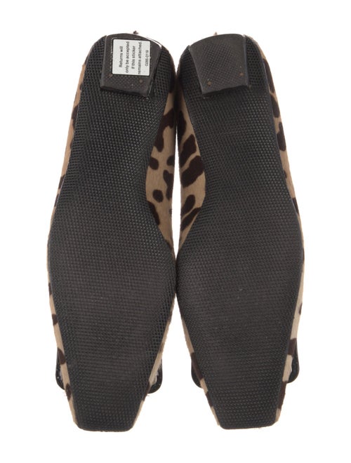 Roger Vivier Ponyhair Animal Print Ballet Flats