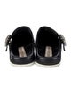 Roger Vivier Leather Crystal Embellishments Mules