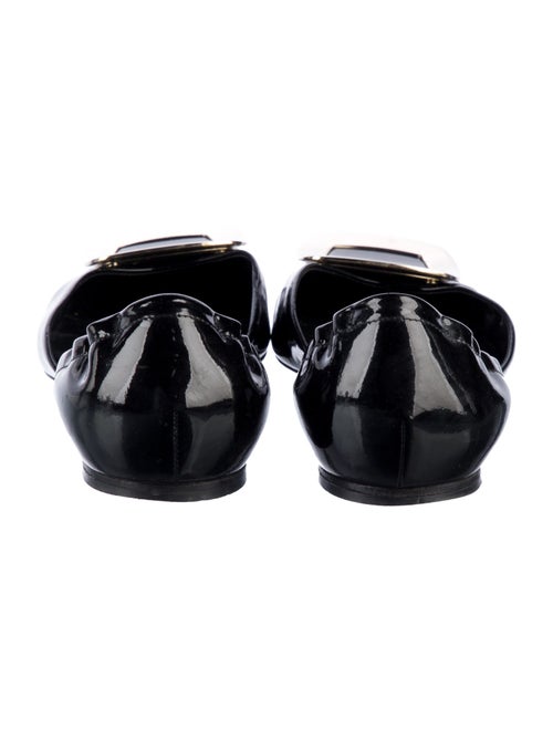 Roger Vivier Patent Leather D'Orsay Flats
