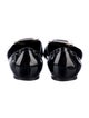 Roger Vivier Patent Leather D'Orsay Flats