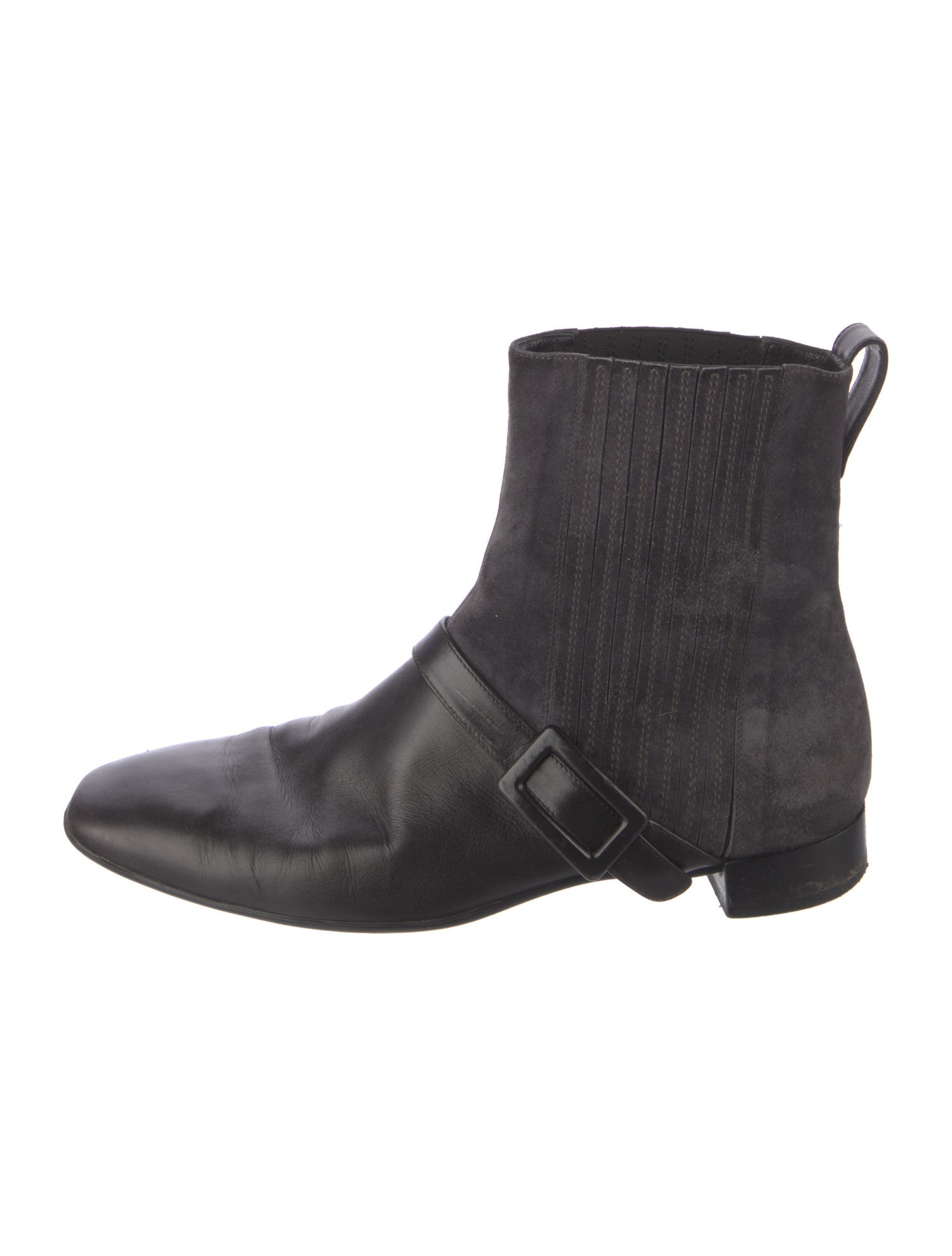 Roger Vivier Leather Chelsea Boots