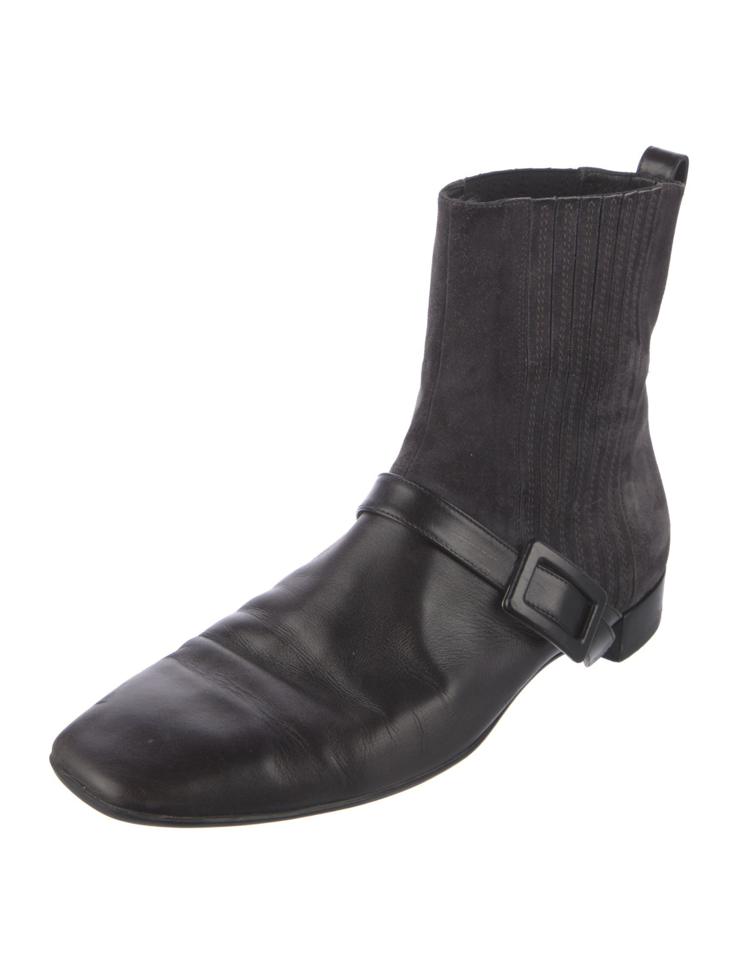 Roger Vivier Leather Chelsea Boots