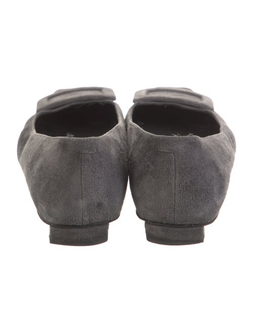 Roger Vivier Suede Flats