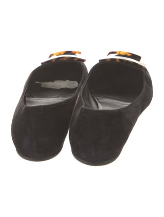 Roger Vivier Suede Flats