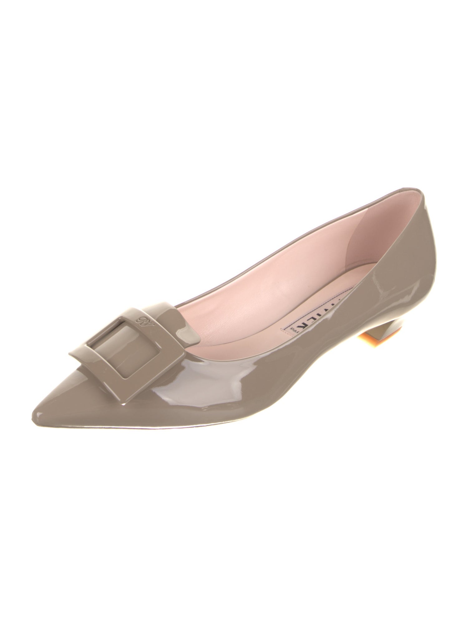 Roger Vivier Patent Leather Mules