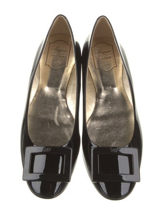 Roger Vivier Patent Leather Ballet Flats