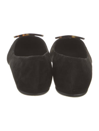 Roger Vivier Suede Flats
