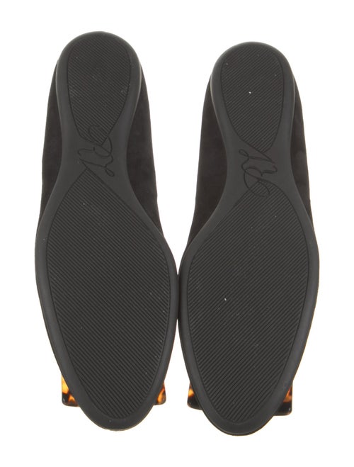 Roger Vivier Suede Flats