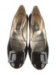 Roger Vivier Patent Leather Ballet Flats