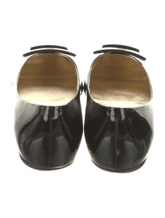 Roger Vivier Patent Leather Ballet Flats