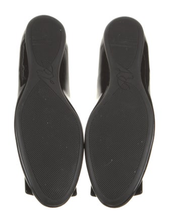 Roger Vivier Patent Leather Ballet Flats