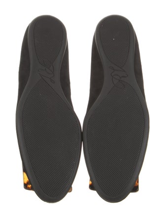 Roger Vivier Suede Flats