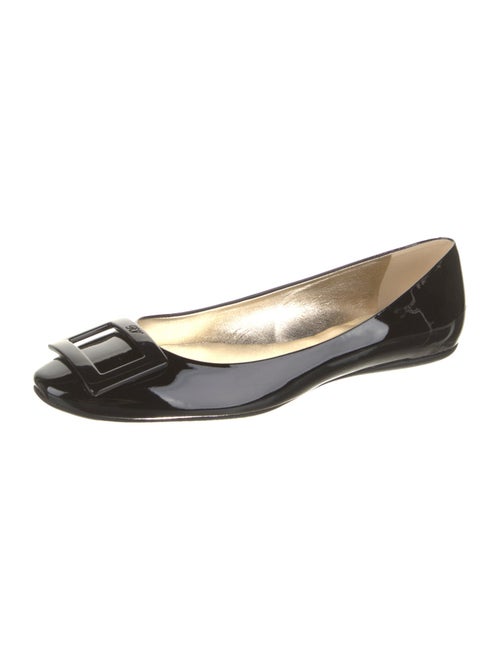 Roger Vivier Patent Leather Ballet Flats