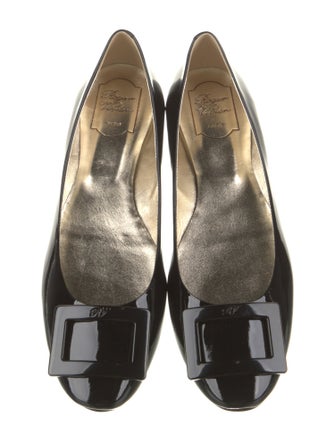 Roger Vivier Patent Leather Ballet Flats