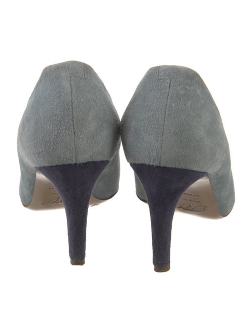 Roger Vivier Suede Printed Pumps