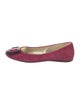 Roger Vivier Suede Ballet Flats