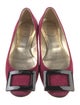 Roger Vivier Suede Ballet Flats