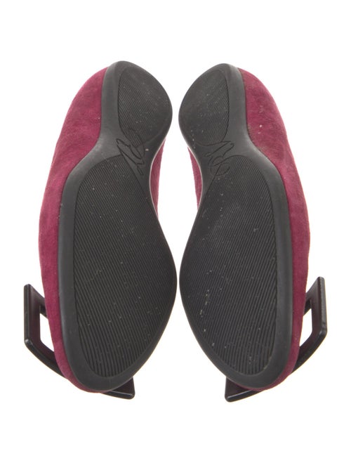 Roger Vivier Suede Ballet Flats