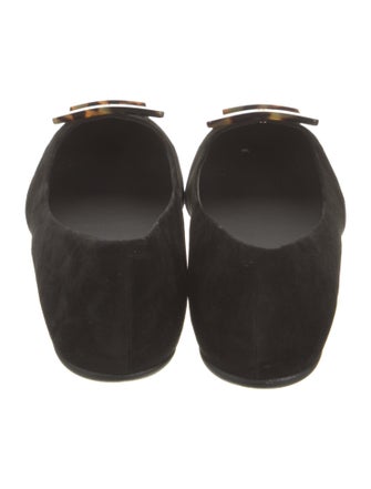 Roger Vivier Suede Flats