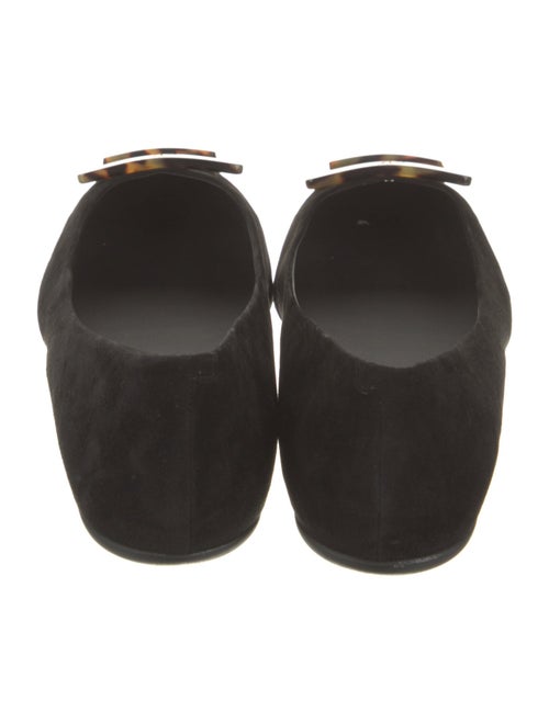 Roger Vivier Suede Flats