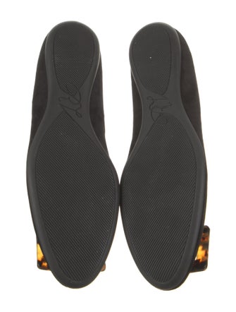 Roger Vivier Suede Flats