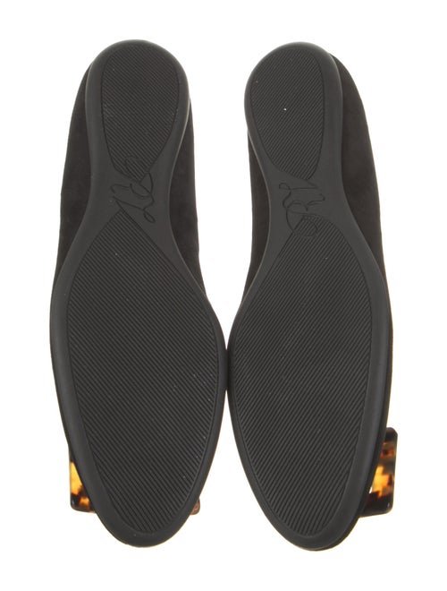 Roger Vivier Suede Flats