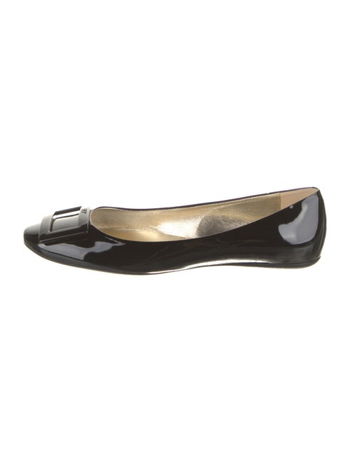 Roger Vivier Patent Leather Ballet Flats