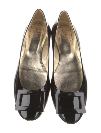 Roger Vivier Patent Leather Ballet Flats