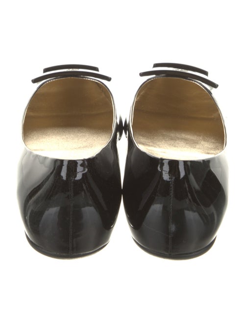 Roger Vivier Patent Leather Ballet Flats