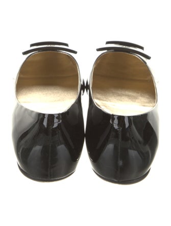 Roger Vivier Patent Leather Ballet Flats