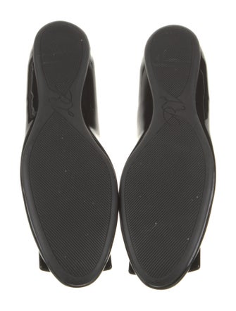 Roger Vivier Patent Leather Ballet Flats