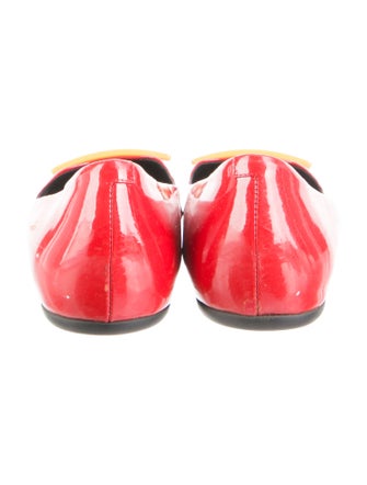 Roger Vivier Patent Leather Ballet Flats