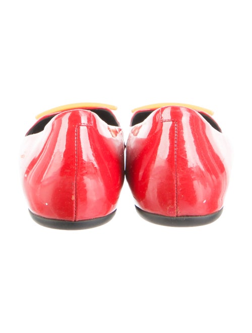Roger Vivier Patent Leather Ballet Flats
