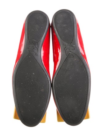 Roger Vivier Patent Leather Ballet Flats