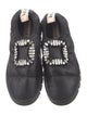 Roger Vivier Nylon Crystal Embellishments Loafers