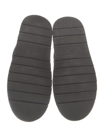 Roger Vivier Nylon Crystal Embellishments Loafers