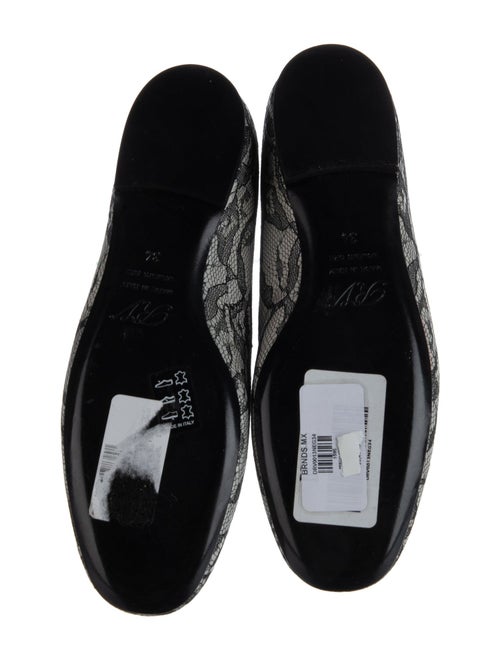 Roger Vivier Printed Mesh Accents Loafers