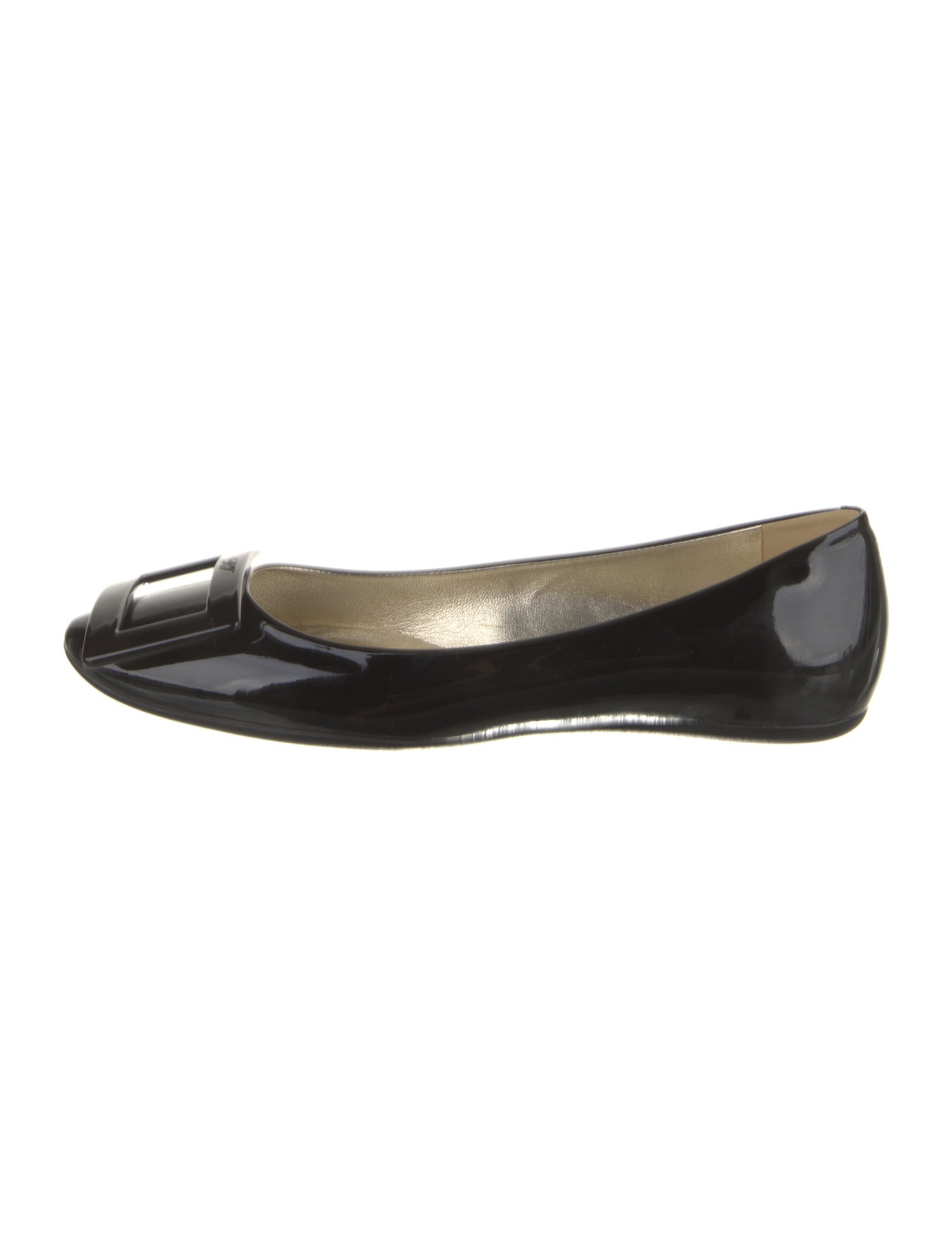 Roger Vivier Patent Leather Flats