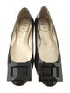 Roger Vivier Patent Leather Ballet Flats