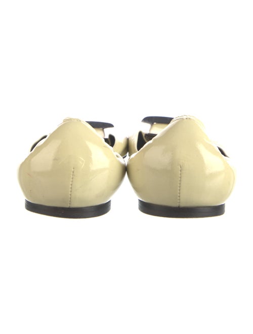 Roger Vivier Patent Leather D'Orsay Flats