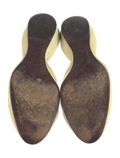 Roger Vivier Patent Leather D'Orsay Flats