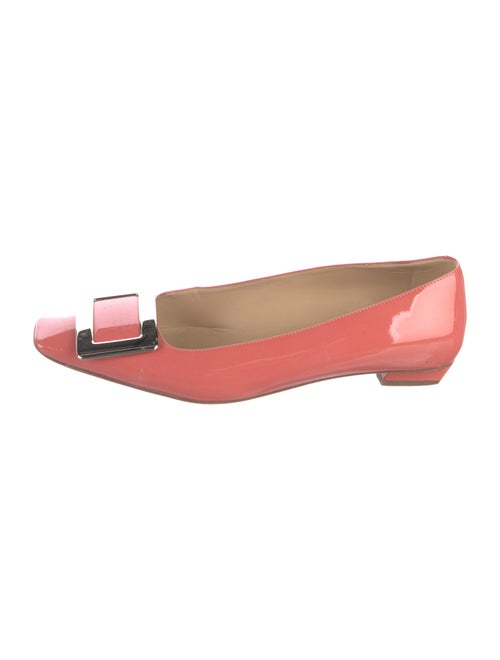 Roger Vivier Patent Leather Flats