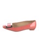 Roger Vivier Patent Leather Flats
