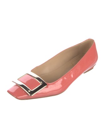 Roger Vivier Patent Leather Flats