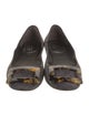 Roger Vivier Suede Flats
