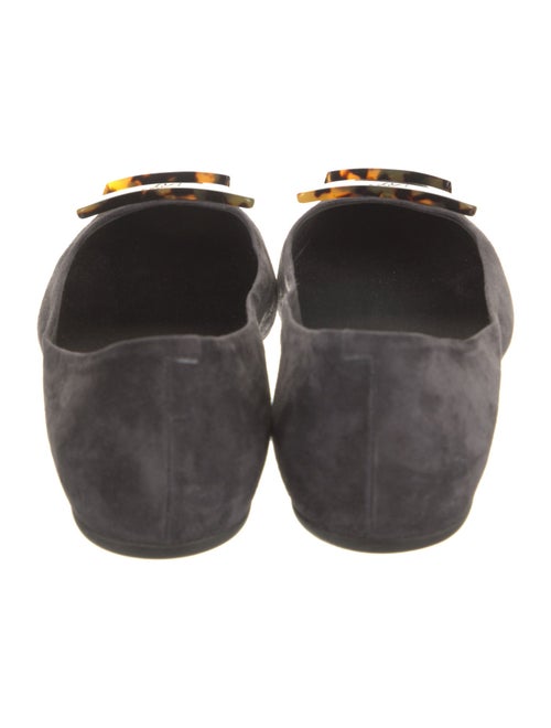 Roger Vivier Suede Flats