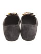 Roger Vivier Suede Flats