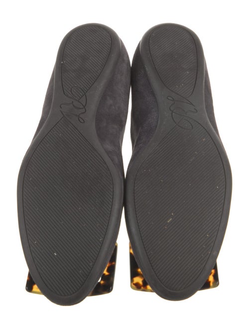 Roger Vivier Suede Flats