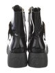 Roger Vivier Patent Leather Moto Boots