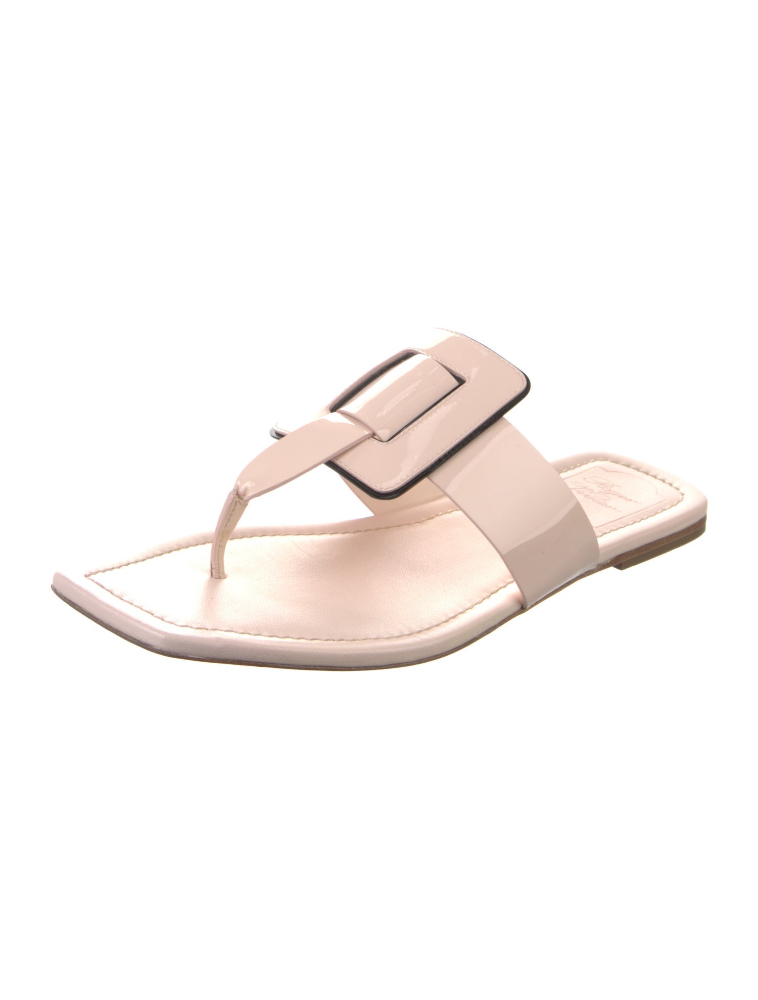 Roger Vivier Leather Slides
